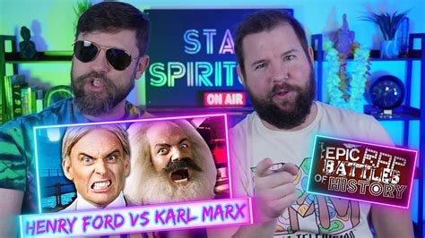 Epic Reaction Henry Ford Vs Karl Marx Rap Battle Youtube