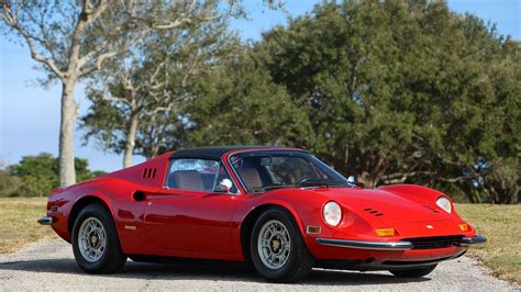 1974 Ferrari Dino 246 Gts The Amelia Auction 2023 Classic Car