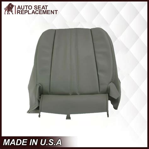 2000 2014 Chevy Express 2500 3500 Van Cargo Driver Bottom Vinyl Seat Cover Gray Ebay