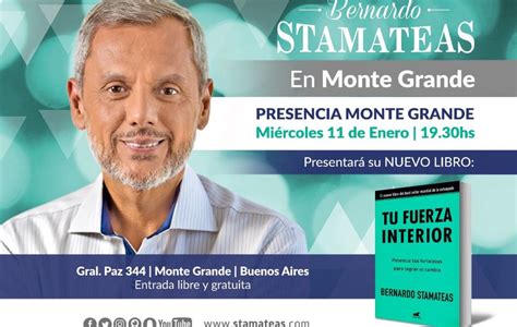 Bernardo Stamateas Presentar Nuevo Libro En Monte Grande