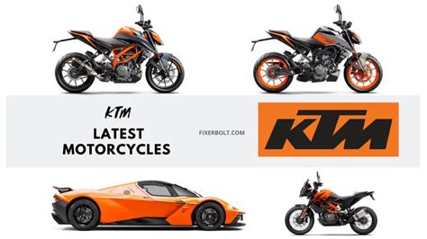 KTM Motorcycles Price List Worldwide