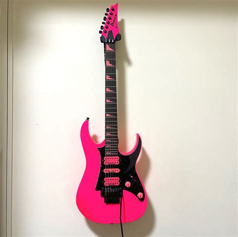 Ibanez Rg1xxv 25th Anniversary Electric Guitar Wcase Fluorescent Pink