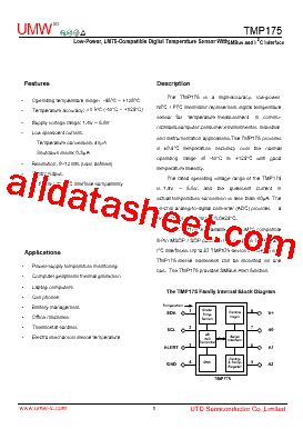 Tmp Aidr Datasheet Pdf Guangdong Youtai Semiconductor Co Ltd