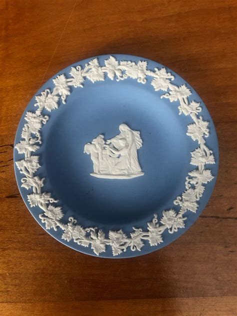 Wedgewood Plate Jasperware Vintage Wedgewood Trinket Dish Etsy