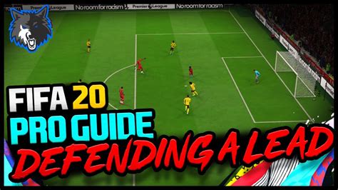 HOW TO DEFEND A LEAD ON FIFA 20 FIFA 20 DEFENDING TUTORIAL FIFA 20