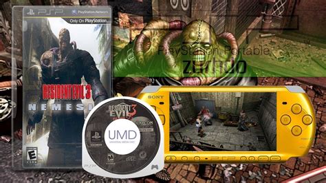 [JUGUEMOS] RESIDENT EVIL 3 NEMESIS EN MI PSP - YouTube