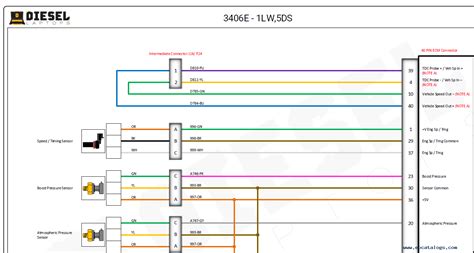 Cat 3406e Ecm Wiring Diagram Wiring Diagram