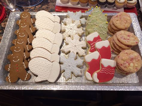 Christmas Cookie Platter Gingerbread Cookies Christmas Cookies