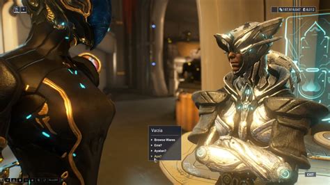 Warframe (Story) - Meeting Varzia Dax - YouTube