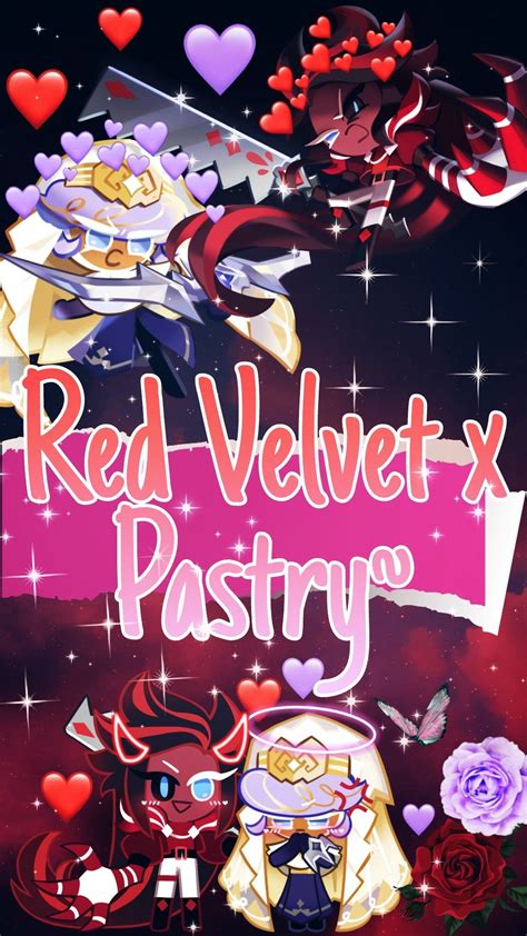 Red Velvet And Pastry Cookie Wallpaper Wallpaper Cookie Run Red