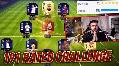 191 RATED FUT DRAFT Challenge FIFA 18 Ultimate Team YouTube