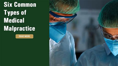 Six Common Types Of Medical Malpractice Raynes Lawn