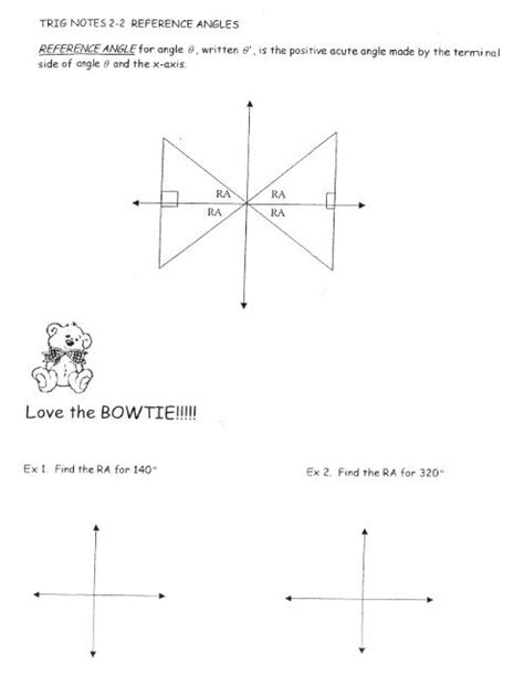 Unit 6 Worksheet 13 Reference Angles Pdf Worksheets Library
