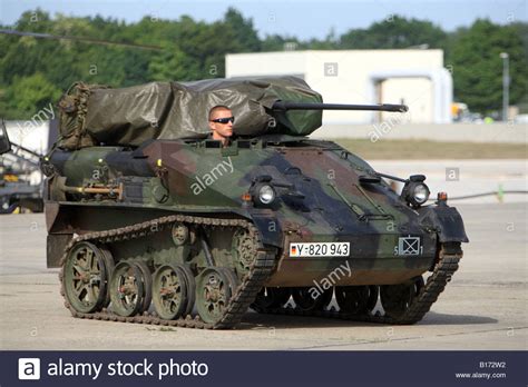 German military vehicle tank called weasel during International Air ...