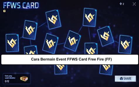 Cara Bermain Event Ffws Card Free Fire Ff Esportsku