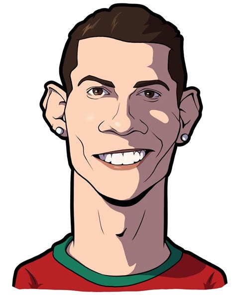 cristiano ronaldo big funny face - Clipart World