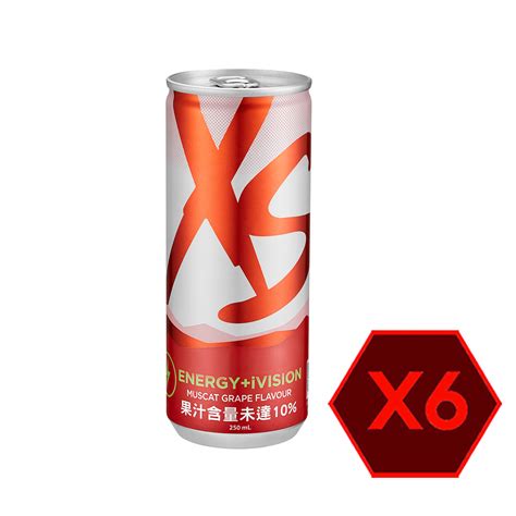 Xs機能能量飲 麝香葡萄 6入 運動營養系列 安麗電商 台灣