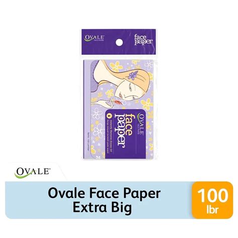 Ovale Face Paper Extra Big Isi Lazada Indonesia