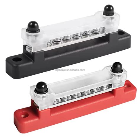 Terminal Battery Bus Bar A Busbar Red Black Power Distribution