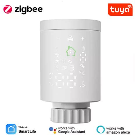 Tuya WiFi Zigbee Smart Thermostatic Radiator Valve Actuators