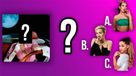 Guess The Popular Artist By Their Album Cover Challenge Quick Quiz