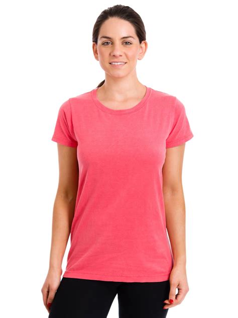 Comfort Colors Women S Ringspun Garment Dyed T Shirt Watermelon Small