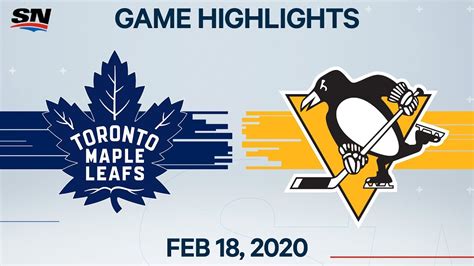 Nhl Highlights Maple Leafs Vs Penguins Feb The Hockey Buzz