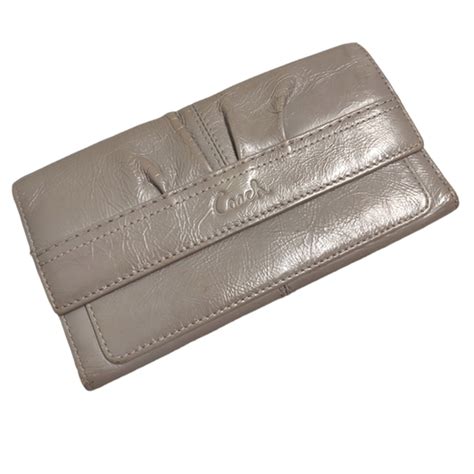 Coach Bags Coach Soho Pleated Patent Leather Slim Envelope Wallet