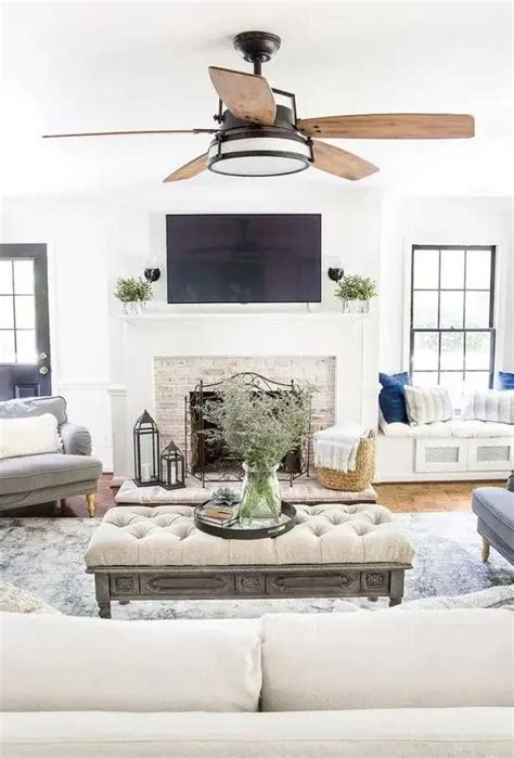 Welcoming Modern Farmhouse Living Rooms Shelterness