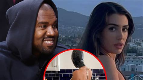 Kanye West Posts Nearly Naked Pics Of Wife Bianca Censori Gossiping