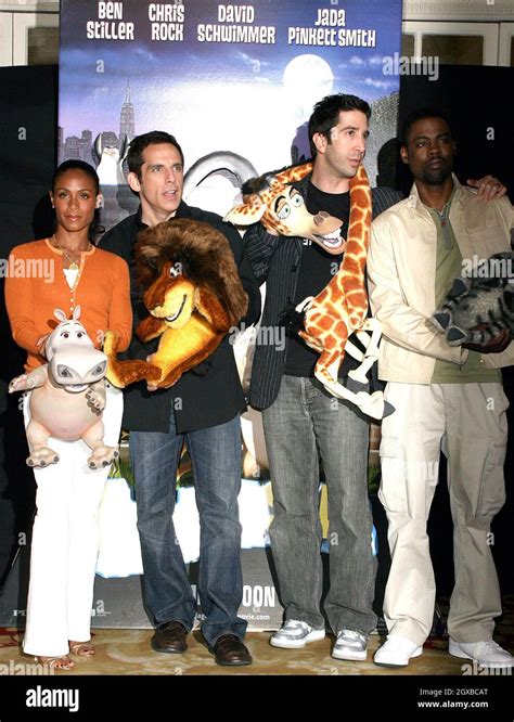 Ben Stiller Jada Pinkett Smith Chris Rock And David Schwimmer At The