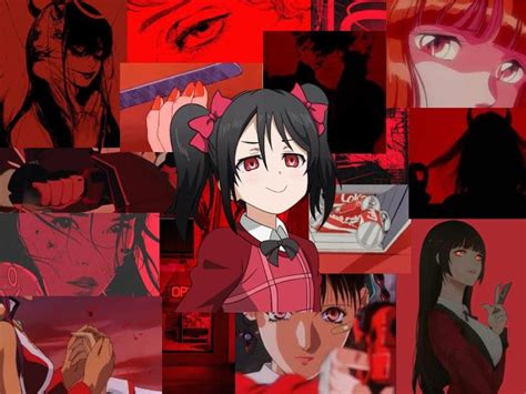 Red aesthetic anime wallpaper - salostudy