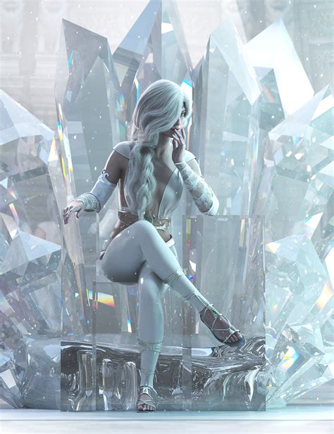 Frozen Realm Poses For Snow Queen 9 Daz 3d