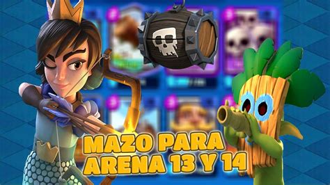 Mazo De Log Bait Doble Barril Para Arena Y Clash Royale