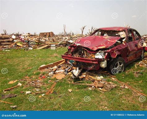 Joplin Mo Damage Ef5 Tornado Editorial Image