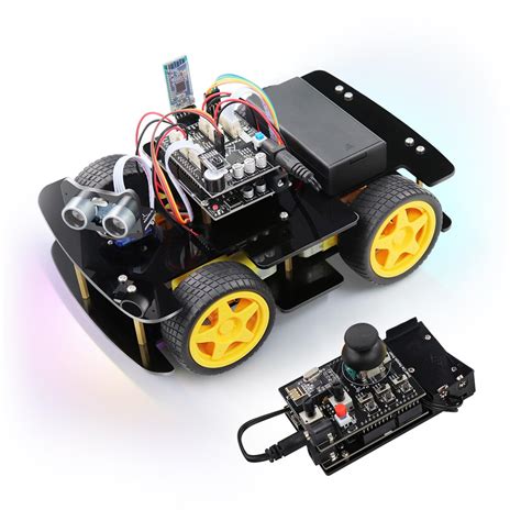 Freenove Wd Car Kit With Remote Compatible With Arduino Ide Line