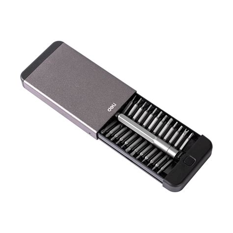 Deli Tools, Zestaw wkrętaków precyzyjnych Deli Tools EDL3525 25 szt ...