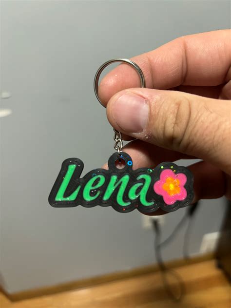 Lena Name Keychain By Future Canadamakerworld Download Free 3d Models