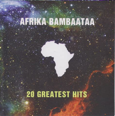 Afrika Bambaataa 20 Greatest Hits Cd Discogs