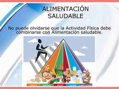 Ppt Actividad Fisica Y AlimentaciÓn Saludable Powerpoint Presentation