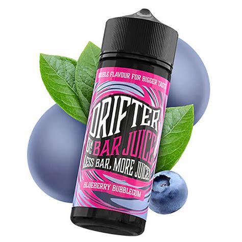 E Liquid Blueberry Bubblegum Drifter Bar Juice 100ml Ihr Spezialist