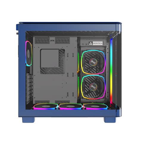 VỎ CASE MONTECH KING 95 PRO BLUE ATX MID TOWER MÀU XANH 6 FAN ARGB