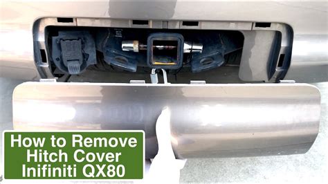 How To Remove The Hitch Cover On INFINITI QX80 QX56 And Nissan Armada