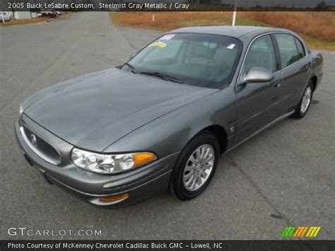 Steelmist Gray Metallic 2005 Buick Lesabre Custom Gray Interior