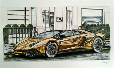 Lamborghini - Drawing Skill