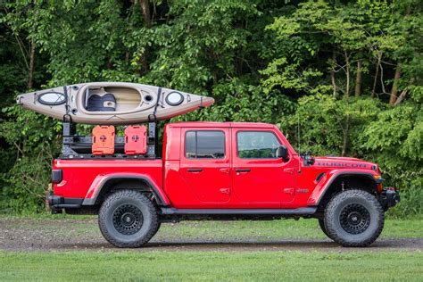 Steel VRS Tonneau Compatible Kayak Rack, Fits Jeep Gladiator — KB ...