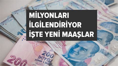 Son dakika Milyonlar bekliyor İşte 3600 ek gösterge sonrası yeni maaşlar