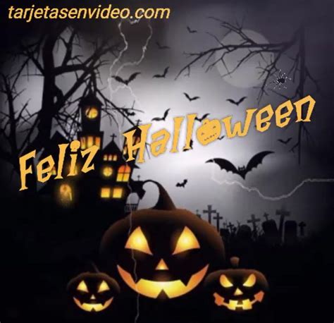 Feliz Halloween Tarjetas En Video