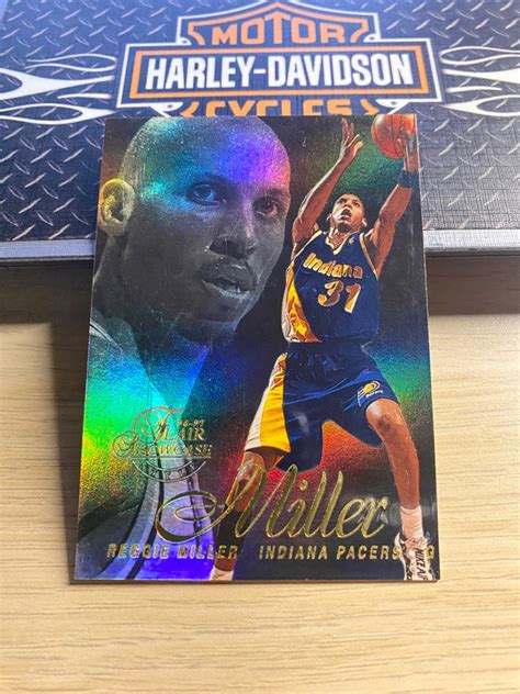 Reggie Miller Flair Showcase Collectible Cards Hobbies Toys