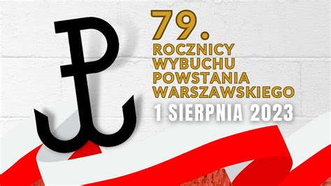 Gmina Goniądz aktualności 79 rocznica wybuchu Powstania Warszawskiego